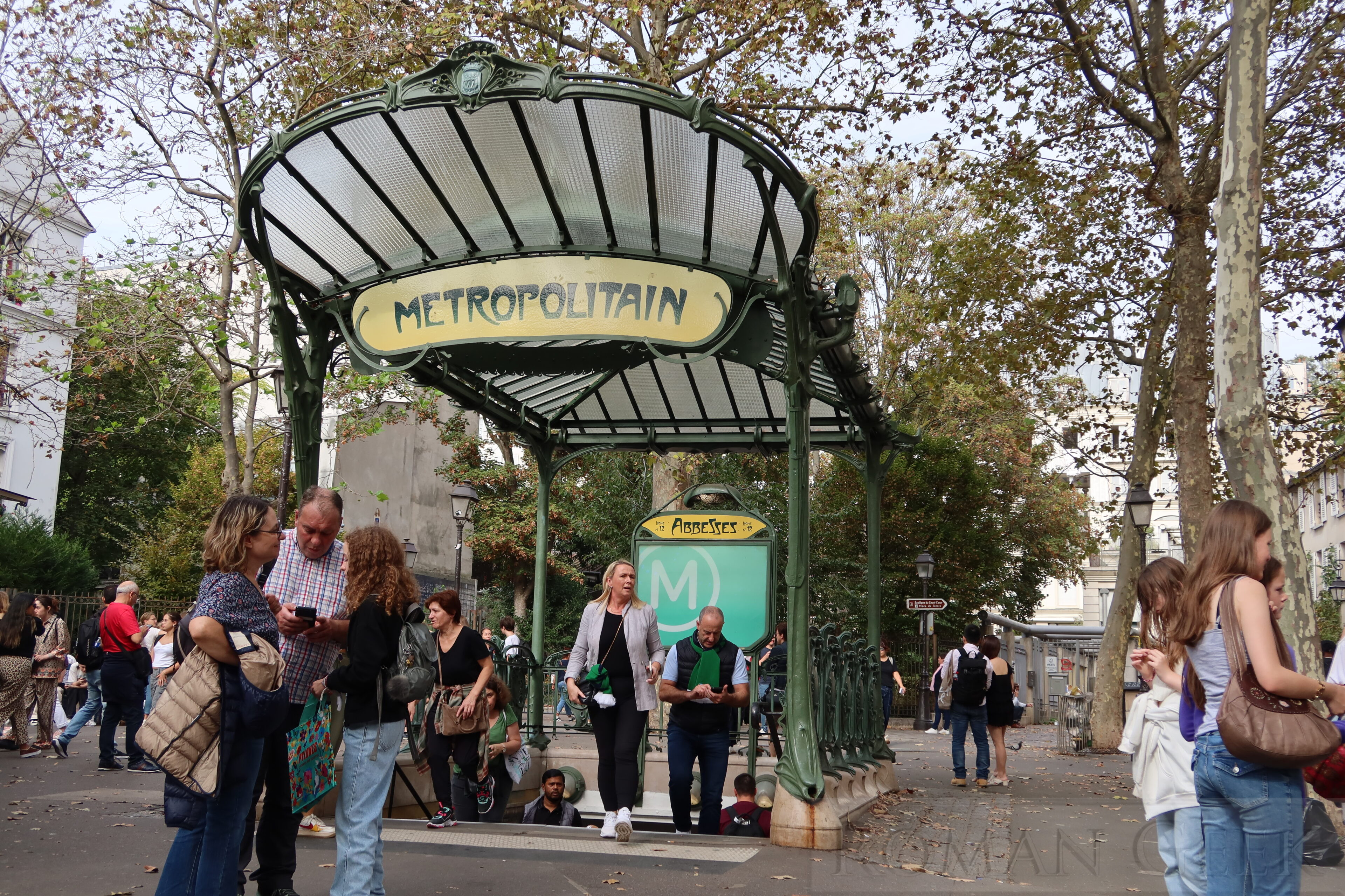 Abbesses Metro Station, Paris