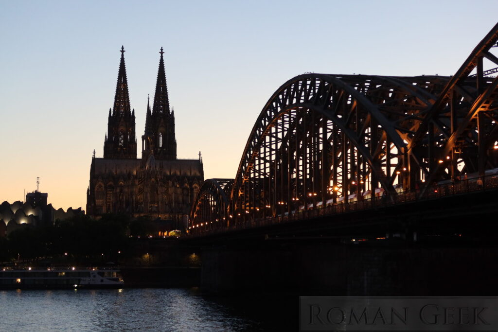 Cologne Cathedral and Railway Bridge
