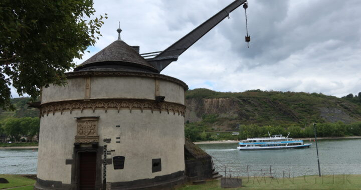 Andernach Medieval Treadwheel Crane