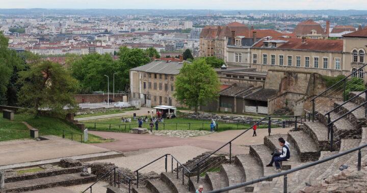One of the Lyon paired theatres, Lugdunum Museum