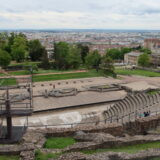 One of the Lyon paired theatres, Lugdunum Museum