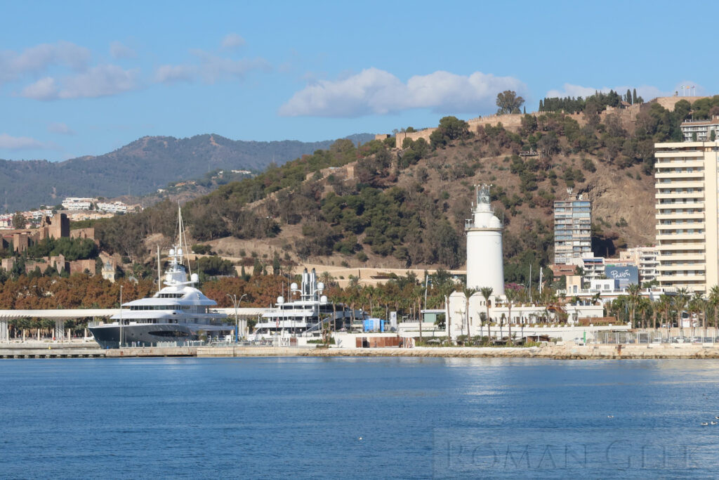 Gibralfaro Castle, Port of Malaga