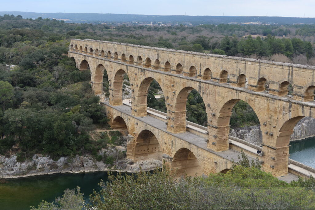 Pont du Gard Roman Aqueduct, Nimes