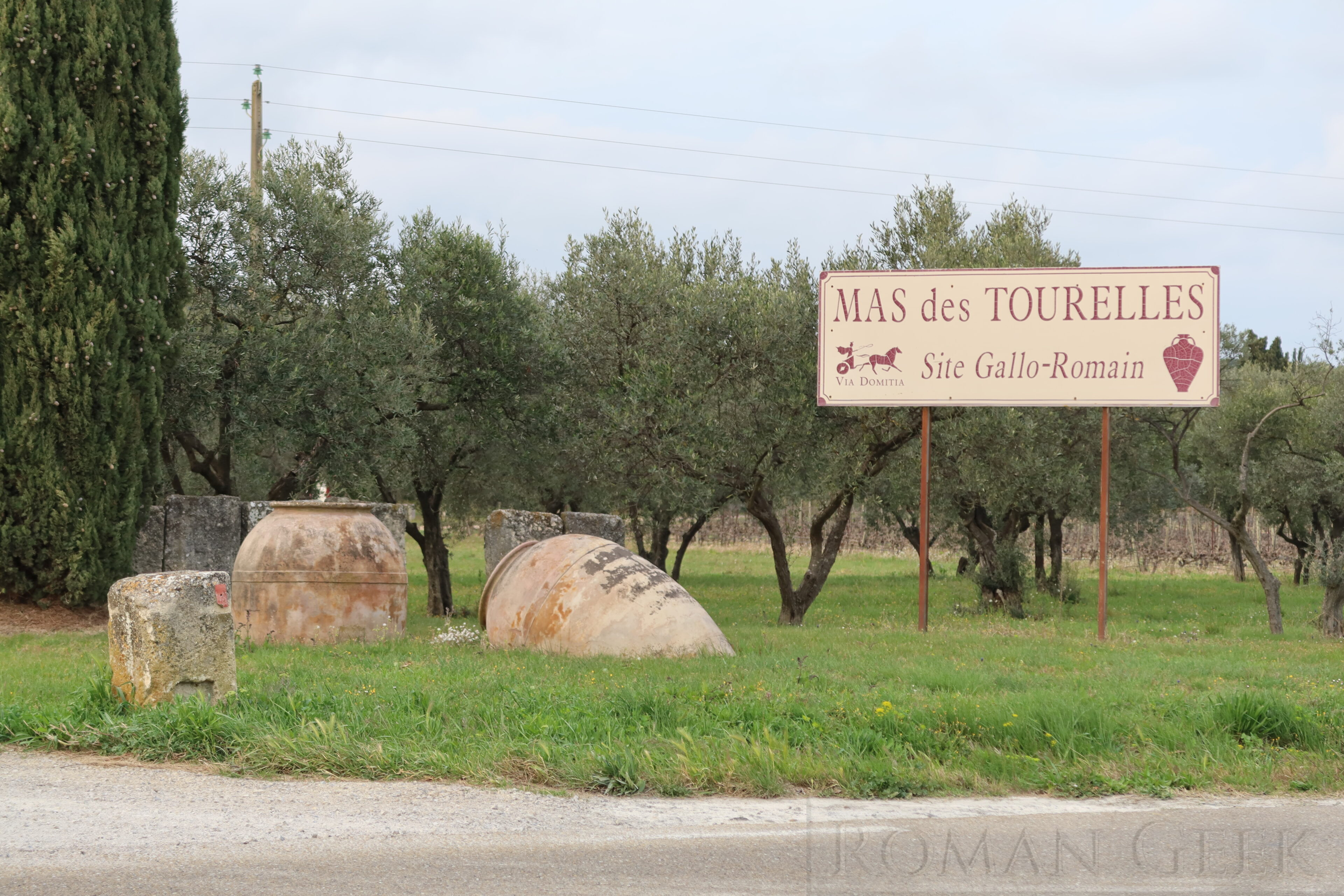 Mas des Tourelles Roman Vineyard