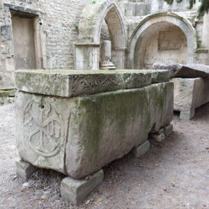 Chi Rho Symbol, Les Alyscamps, Arles