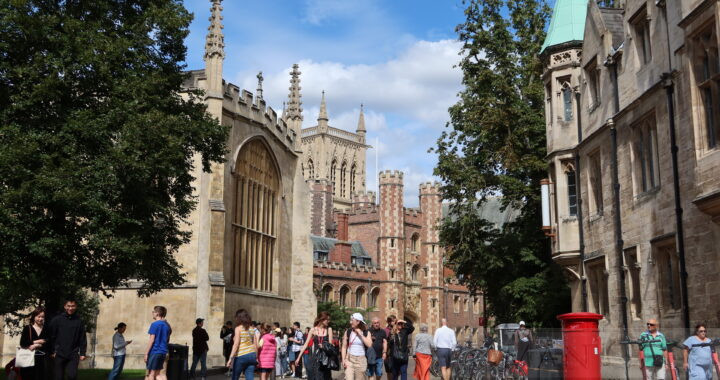 Trinity College Chapel and St. John's College, Cambridge