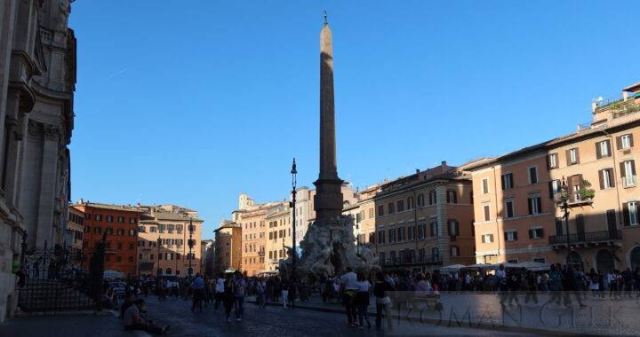Agonalis Obelisk, Piazza Navona, Rome