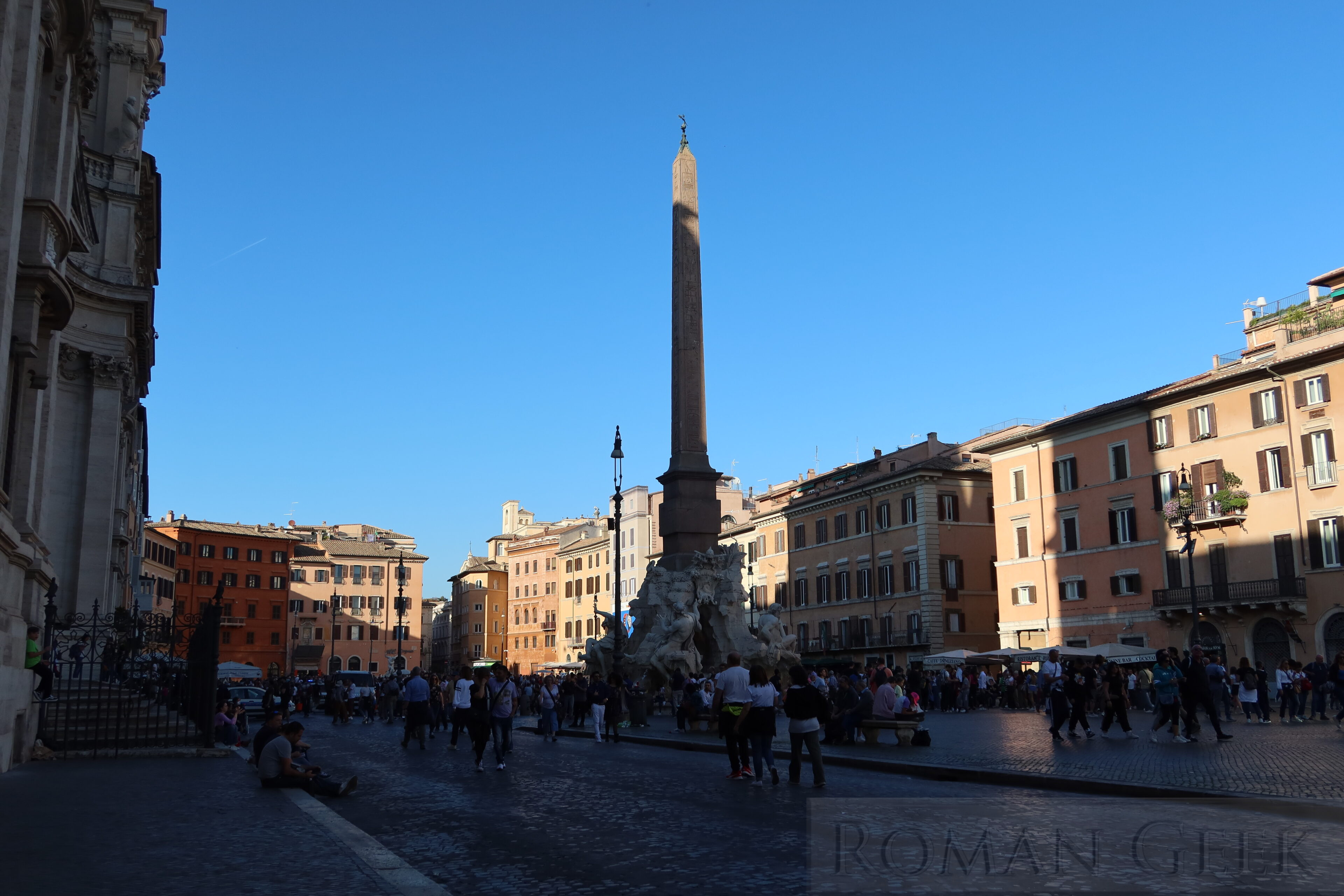 Agonalis Obelisk, Piazza Navona, Rome