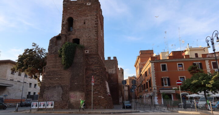 Aurelian Walls, Piazzale Tiburtino, Rome