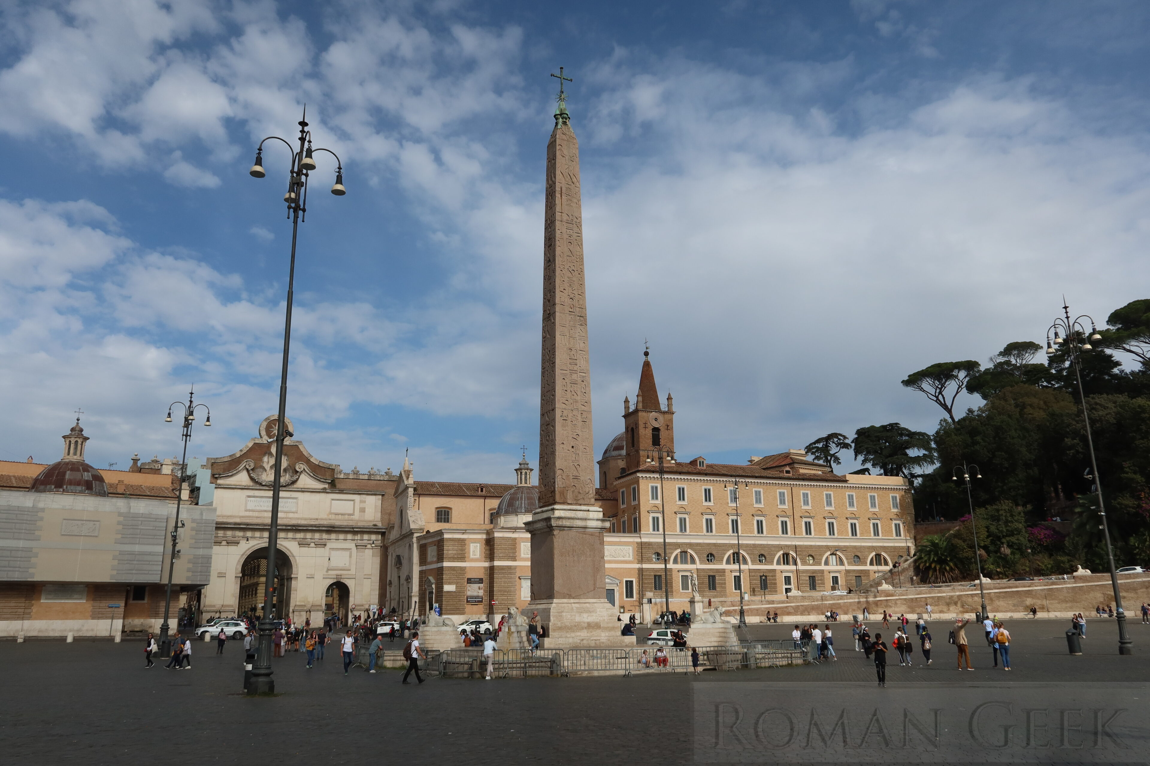 Flaminio Obelisk, Piazza del Populo, Rome