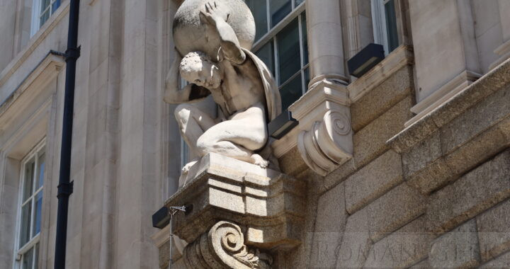 Atlas Statue, Atlas House, King Street, London