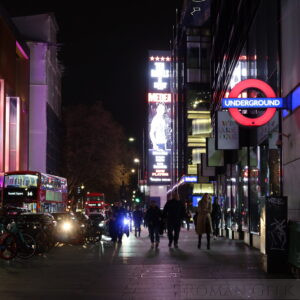 Tottenham Court Road Underground Station, London