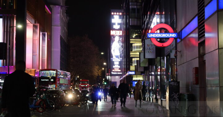 Tottenham Court Road Underground Station, London