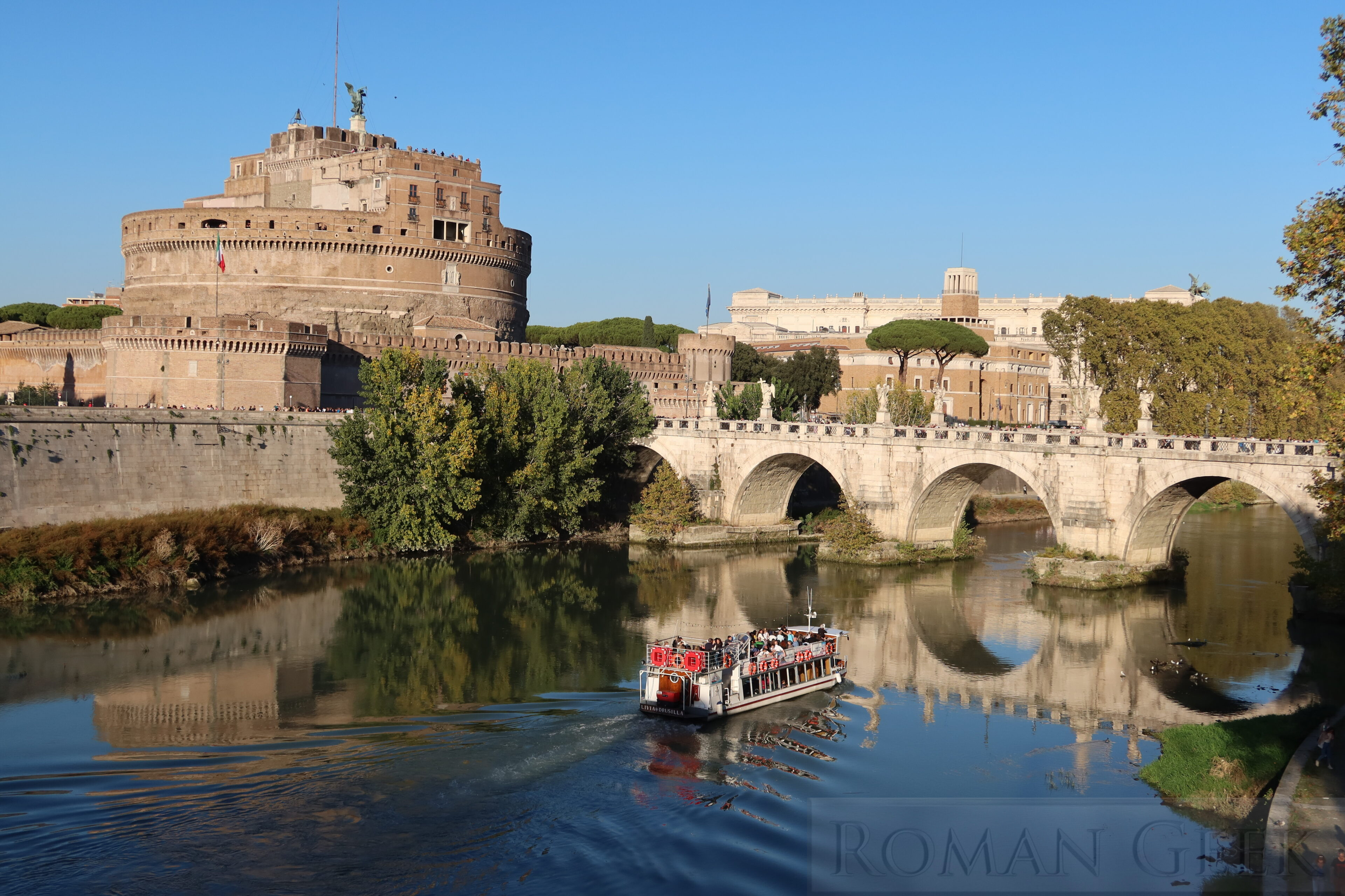 Castel San Angelo or Hadrian's Mausoleum, Rome