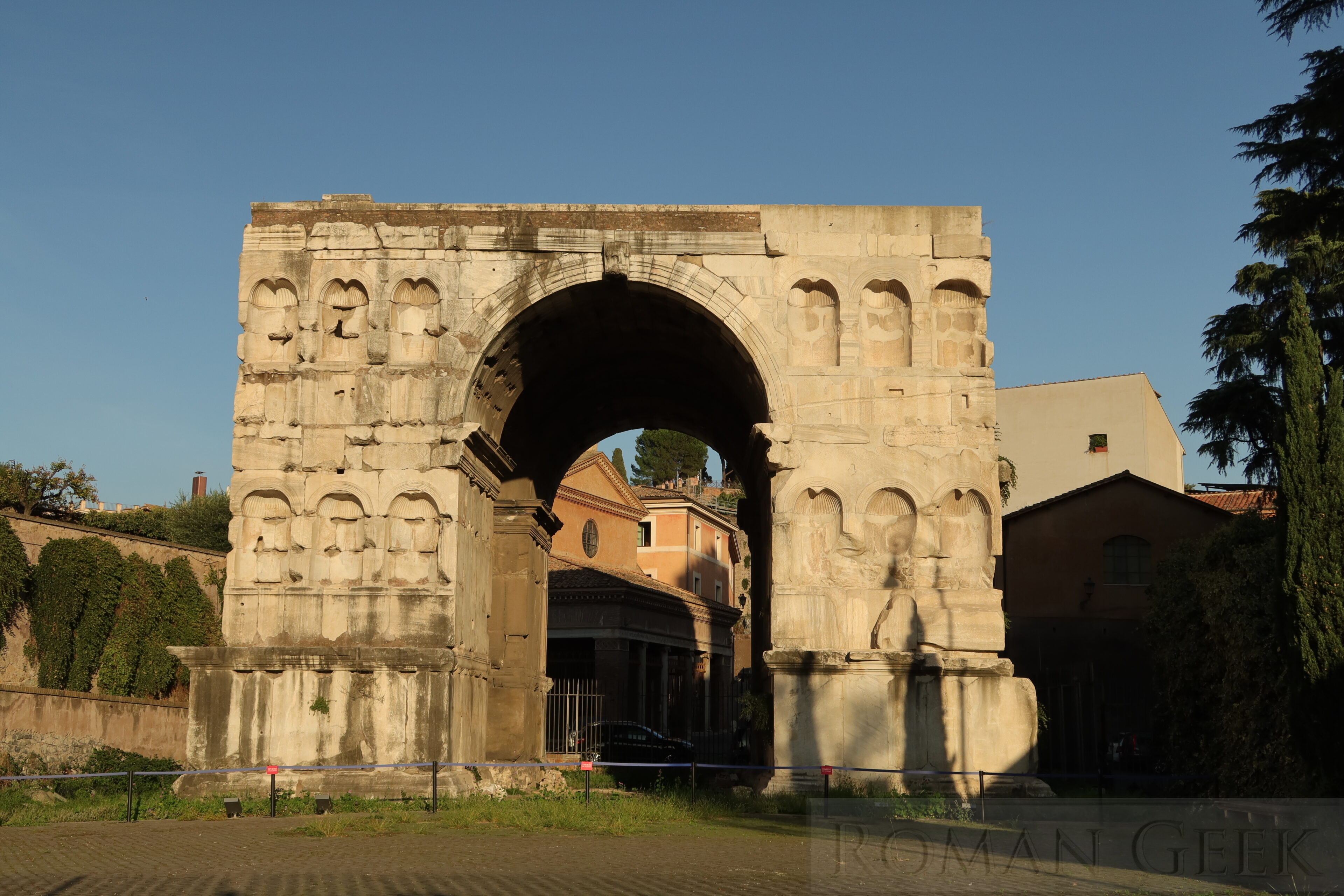 Arch of Janus, Forum Boarium, Rome