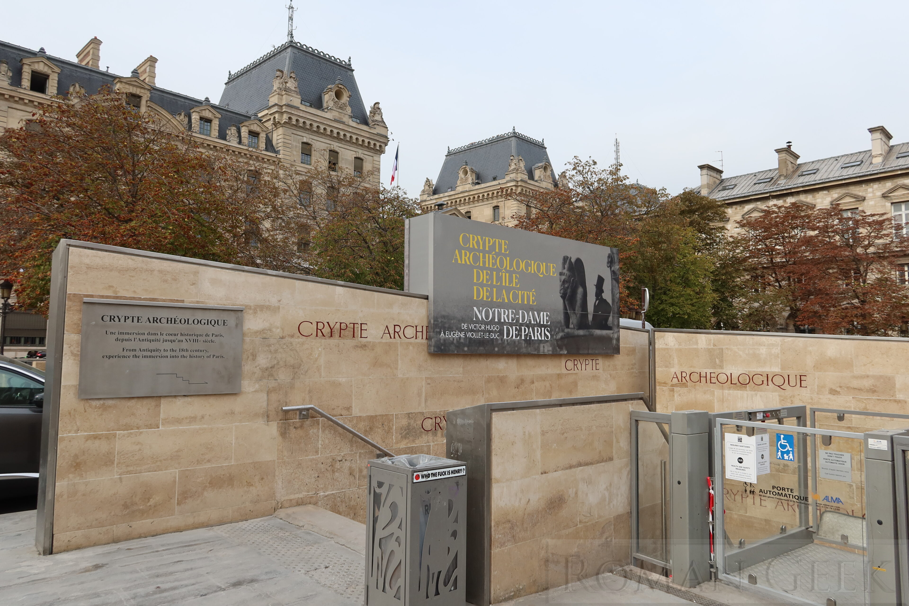 Crypte Archeologique, Paris