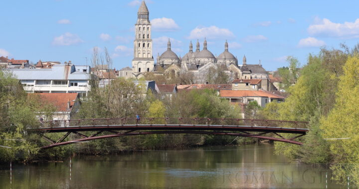 Saint-Front Cathedral Perigueux, built in the Byzantine style.