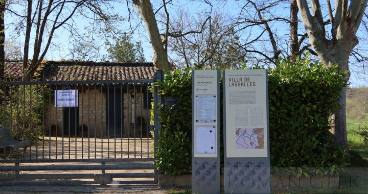 Gallo-Roman Villa of Montmaurin. It is the largest known Gallo-Roman Villa in France.
