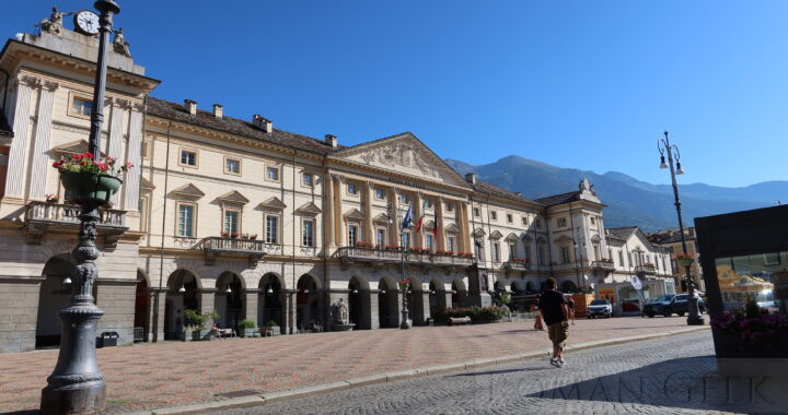 Hotel de Ville, Aosta, Italy