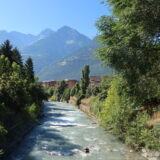 Dora Baltea River, Aosta, Italy