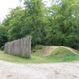 Roman Limes near Saalburg Fort, Bad Homburg