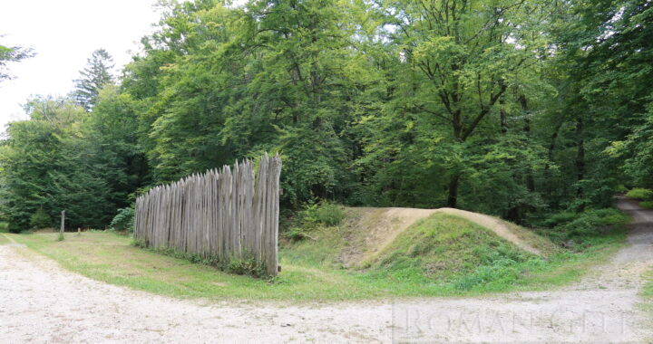 Roman Limes near Saalburg Fort, Bad Homburg