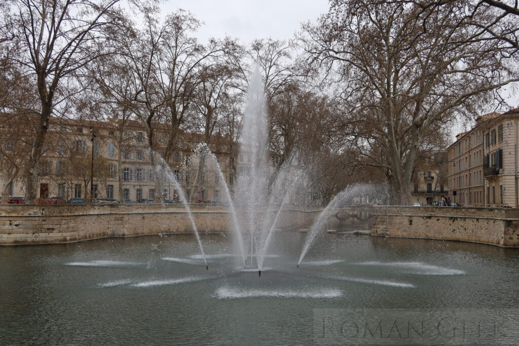 Jardin de la Fontaine, Nimes