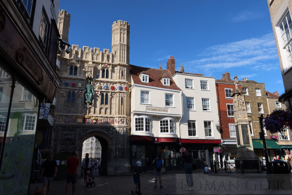 Christchurch Gate in Butter Market, Canterbury