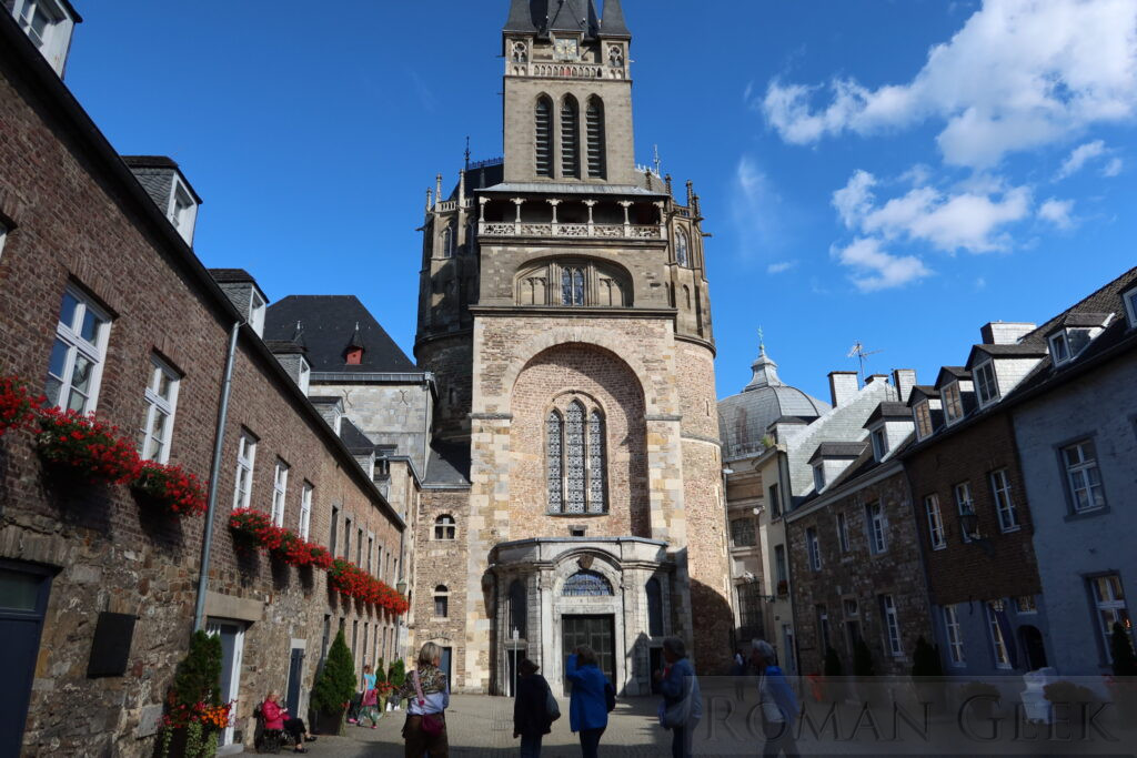 The Westwerk, main entrance to Aachen cathedral