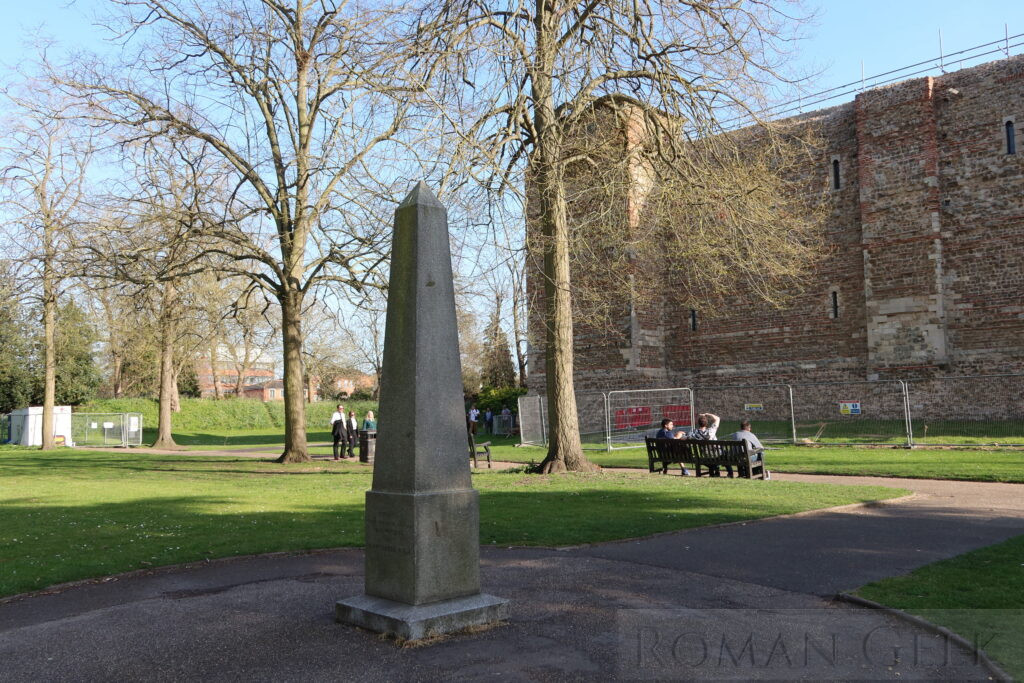 Obelisk, Castle Park, Colchester