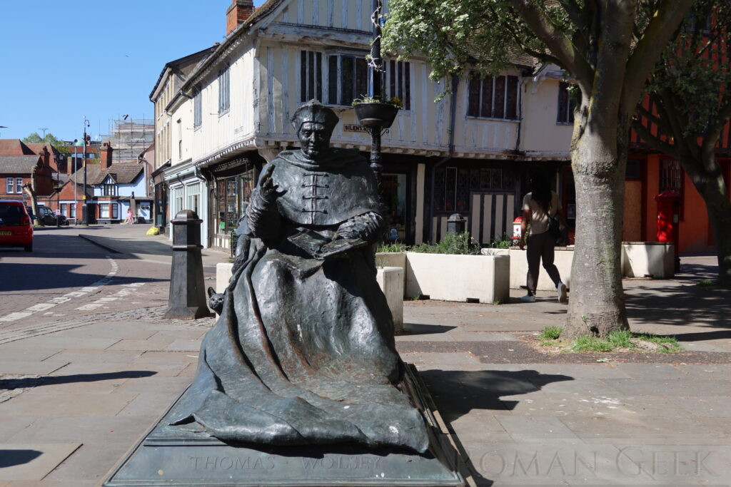Wolsey Statue, Ipswich