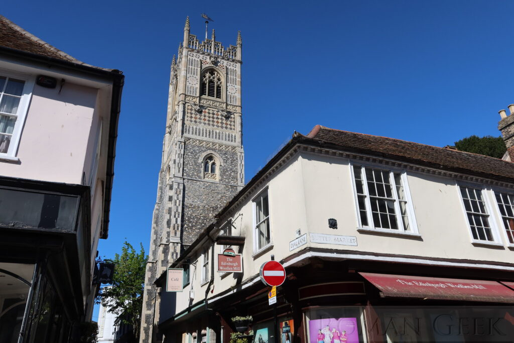 Dial Lane and St. Lawrence Church, Ipswich